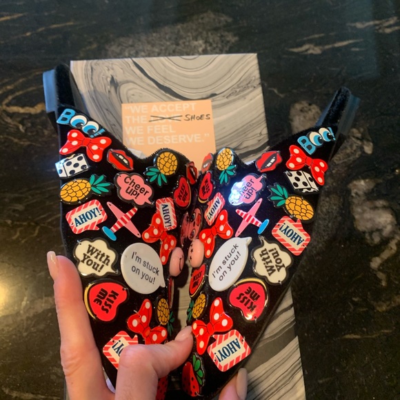 Jeffrey Campbell Ravis Button Mule - Picture 4 of 7